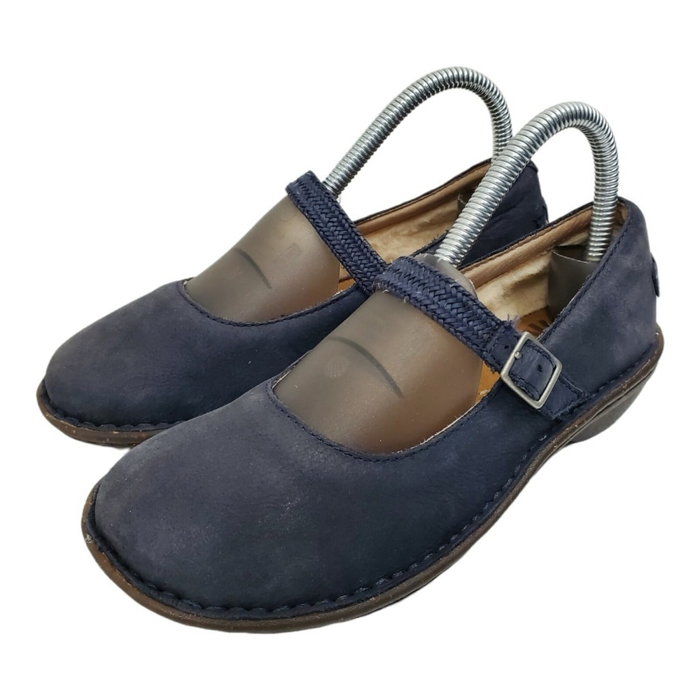 UGG | NWOT Kandace Navy Suede Mary Jane Flats 9.5 (aprox)